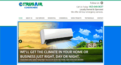 Desktop Screenshot of citrusairconditioners.com