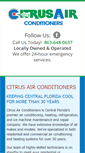 Mobile Screenshot of citrusairconditioners.com